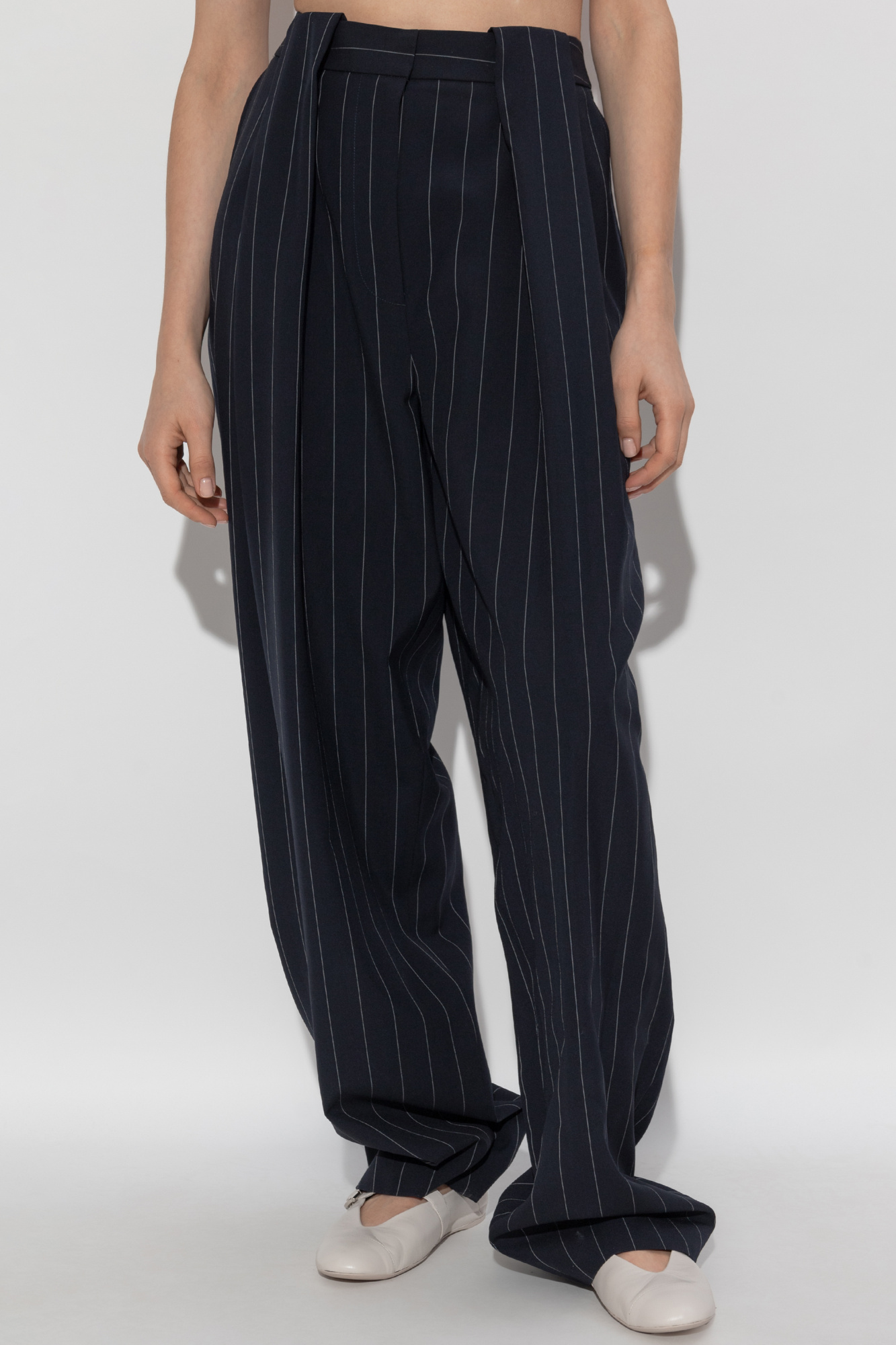 パンツ Stella McCartney PANTS (6401543DU700 1000) Stella McCartney Pants with striped pattern | Women's
